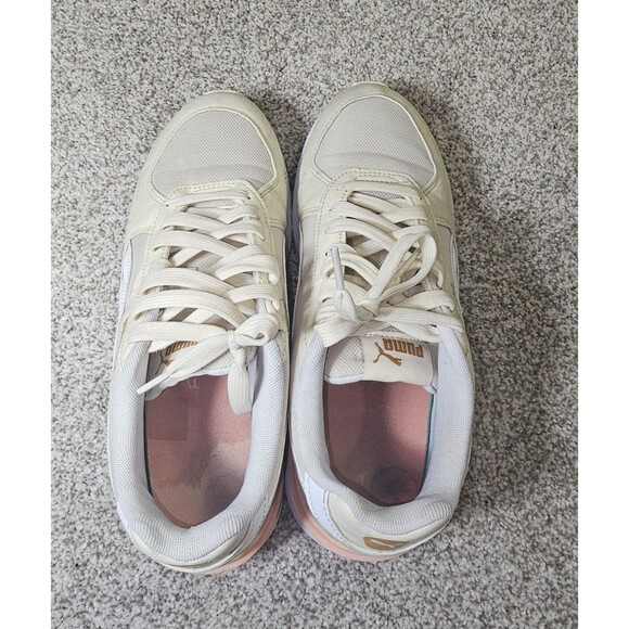 Puma Graviton 380738-30 Beige Running Shoes Sneakers Size 10 Soft Foam - Picture 7 of 10